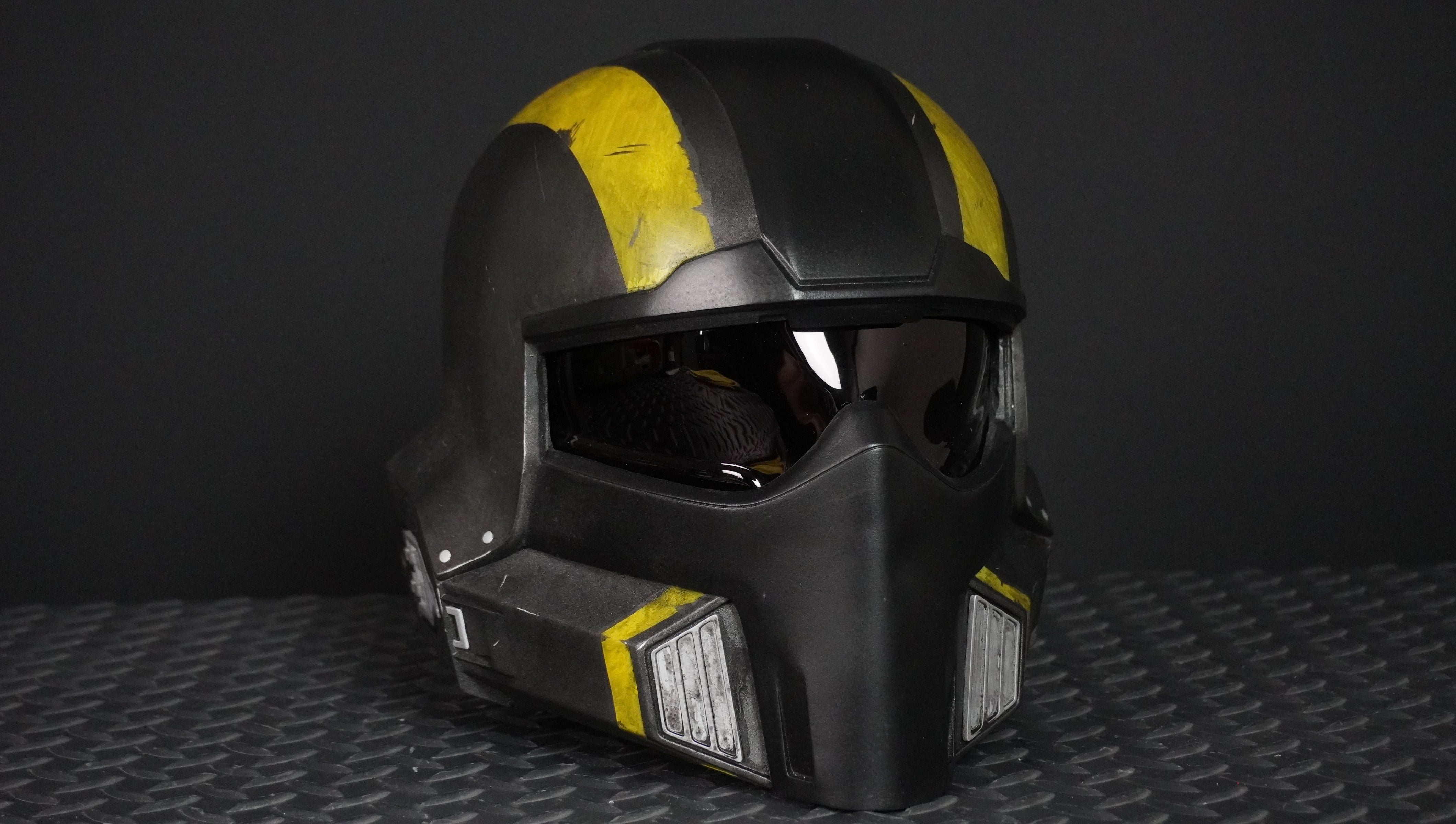 Helldivers 2 Helm - B-01 Tactical - Selbstbau