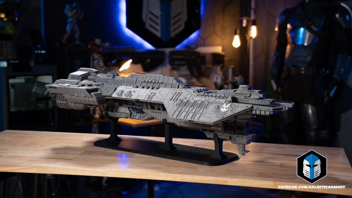 Fleet Builder Spirit of Fire – 1:2500 Scale - DIY