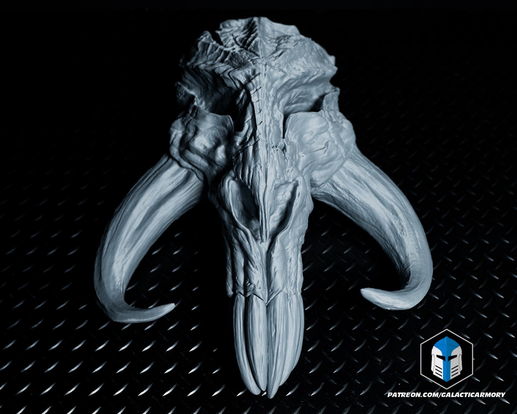 Mythosaur Skull Wall Mount - DIY