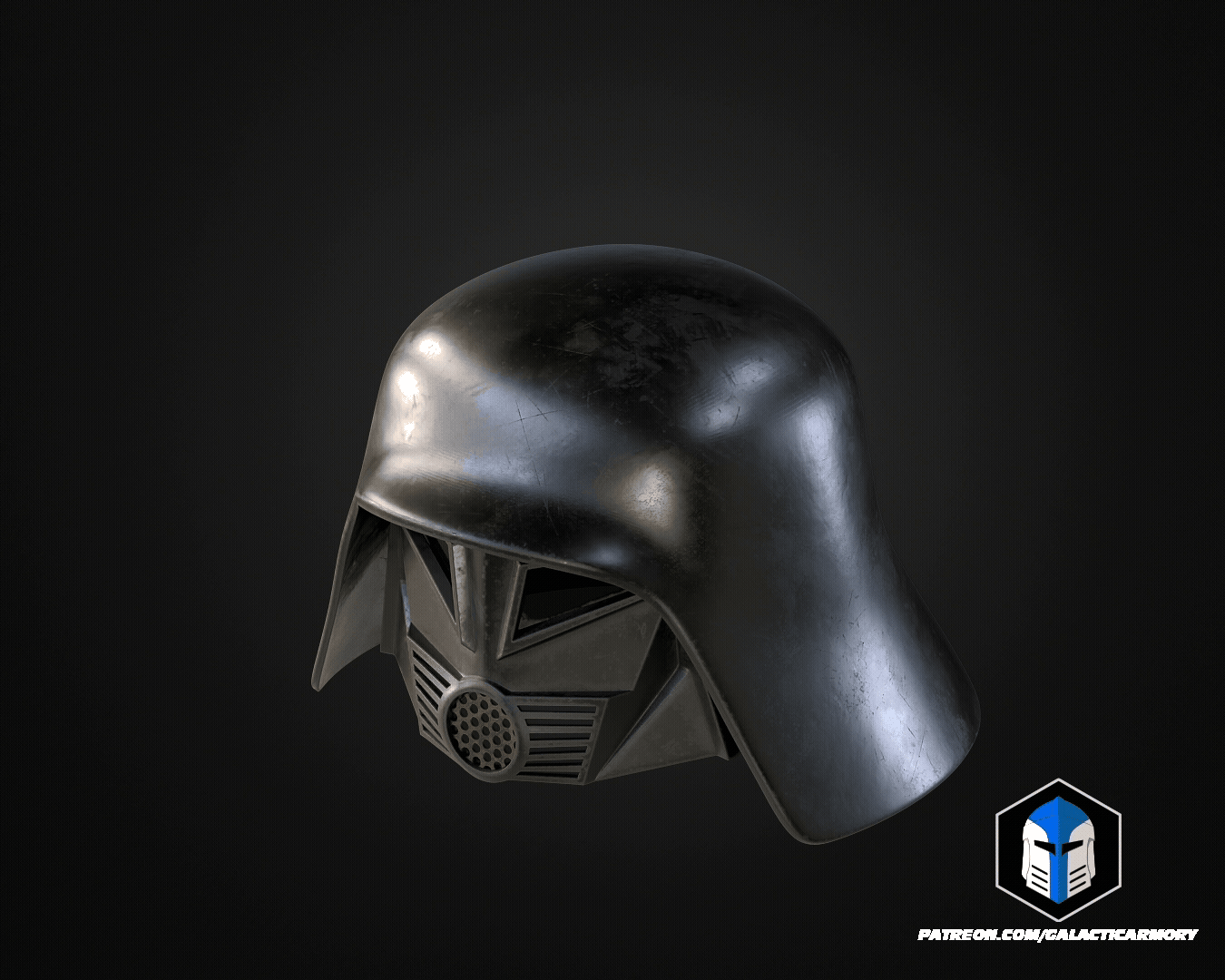Dark Helmet Helmet - 3D Print Files