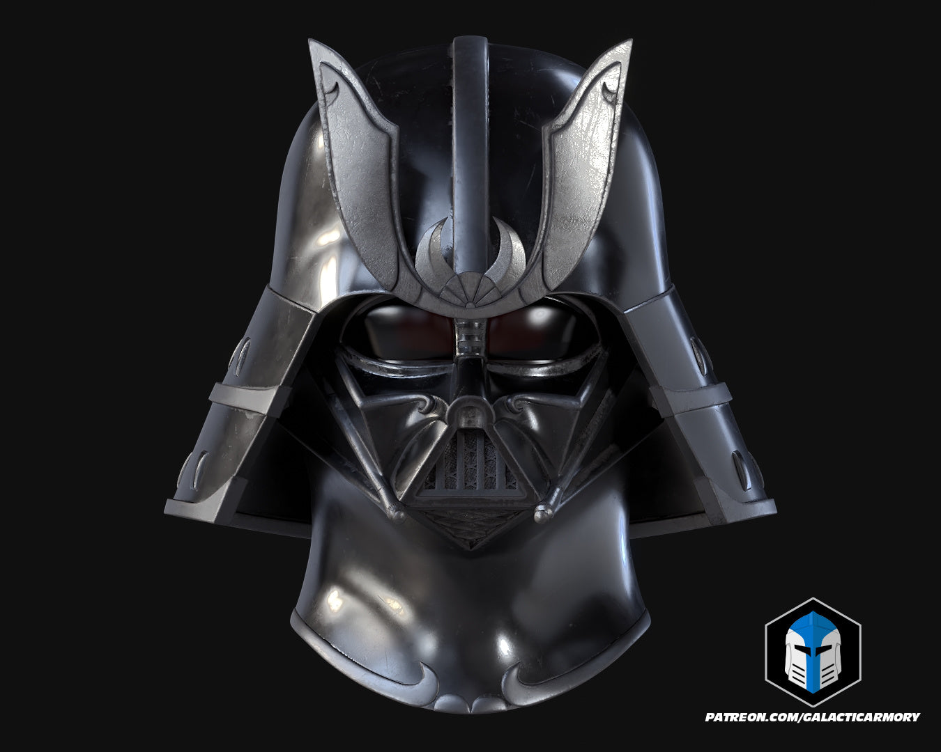 Samurai Darth Vader Helmet - 3D Print Files