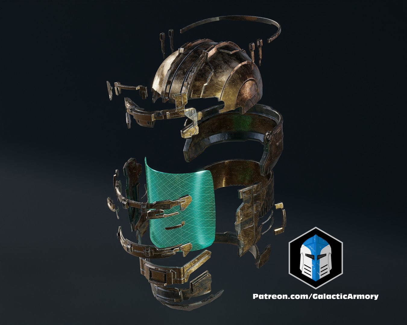 Dead Space Level 1 Ingenieurhelm - 3D-Druckdateien