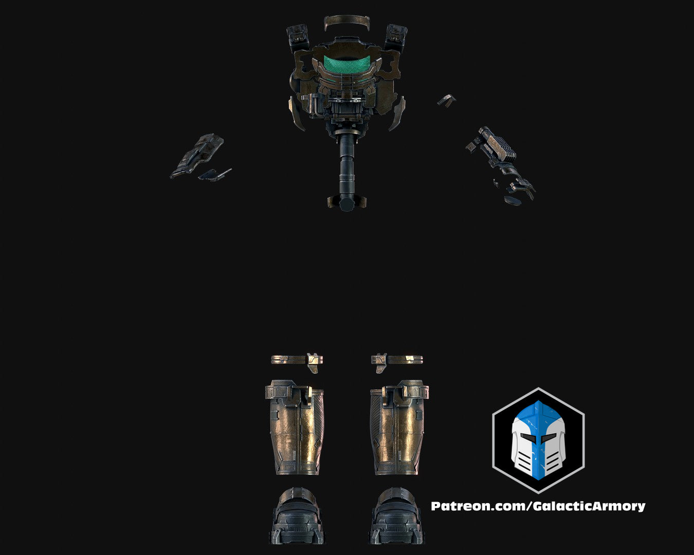 Isaac Clarke Level 1 Engineer Armor - 3D Print Files