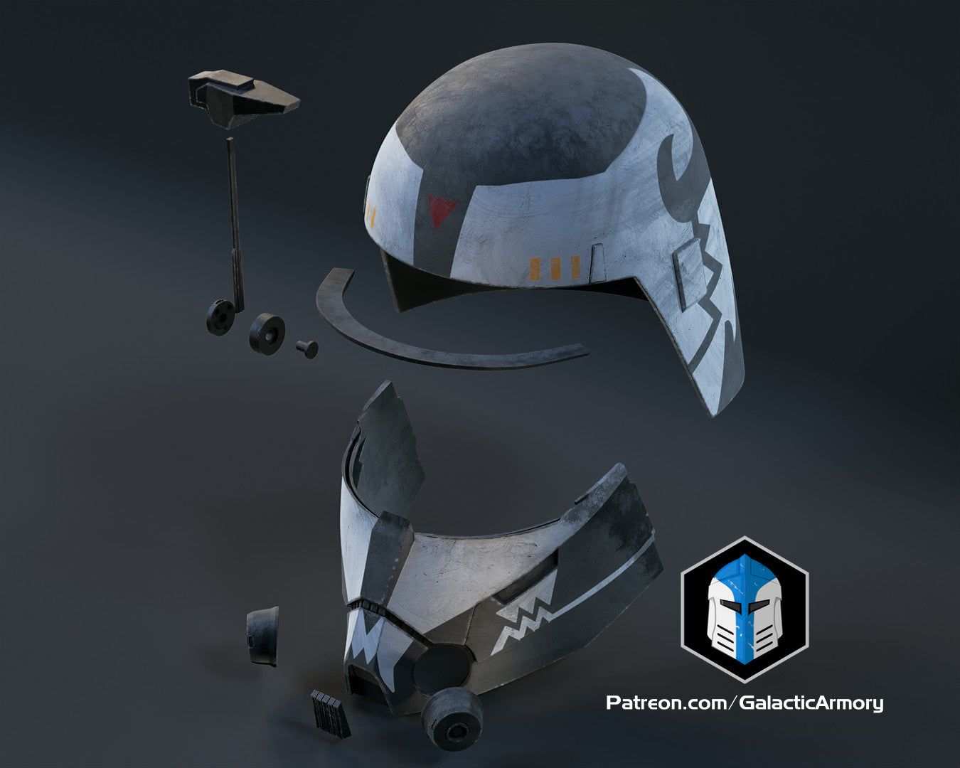 Desert Commander Wolffe Helmet - 3D Print Files