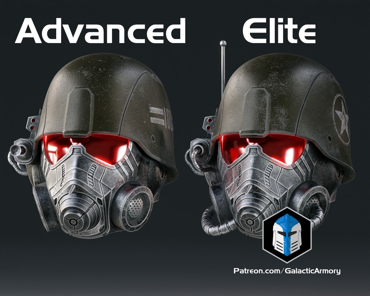 Fallout STL & 3D Print Files – Armor & Props | Galactic Armory