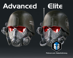 Fallout NCR Ranger Advanced and Elite Helmets - 3D Print Files