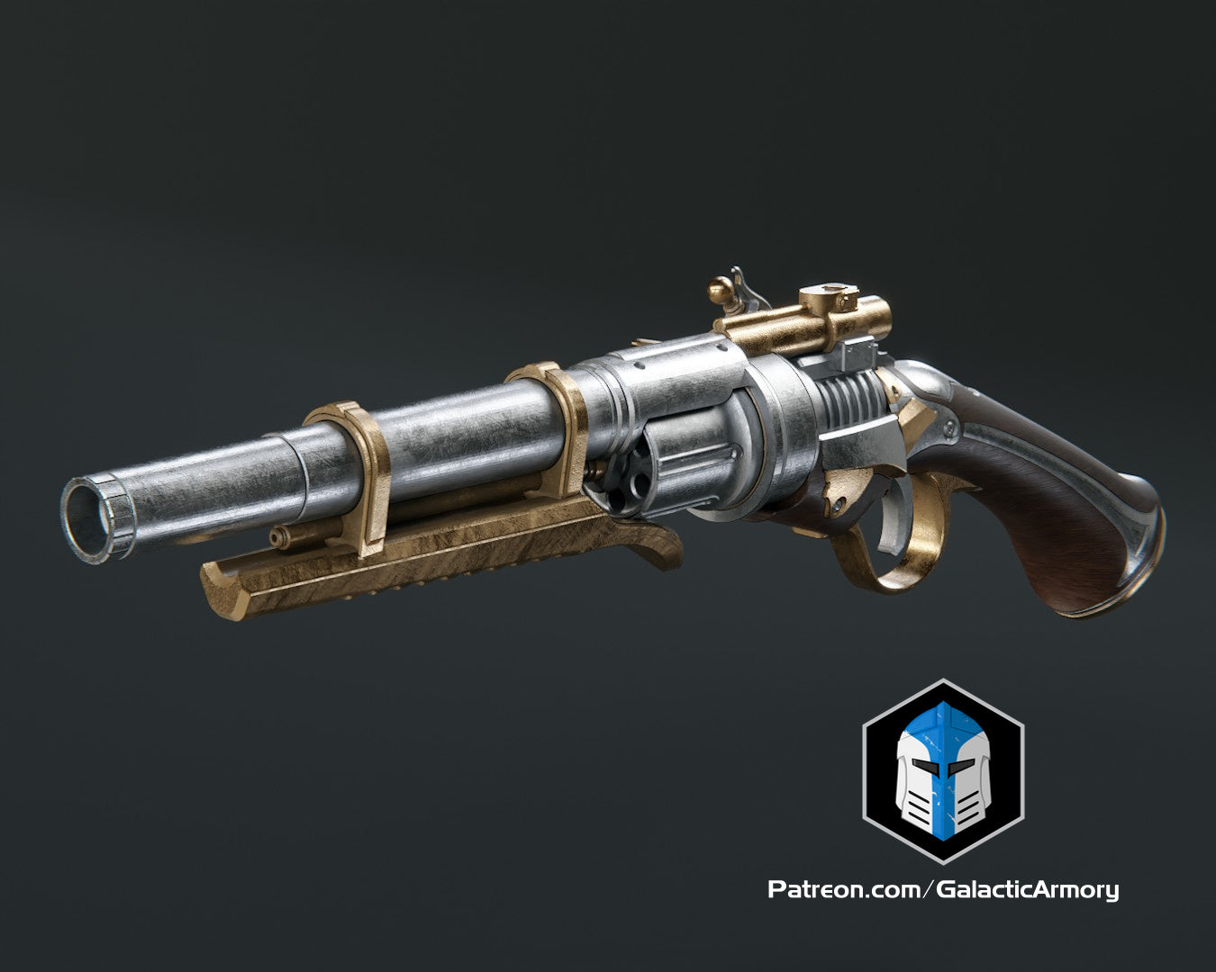 Flintlock Blaster - 3D Print Files