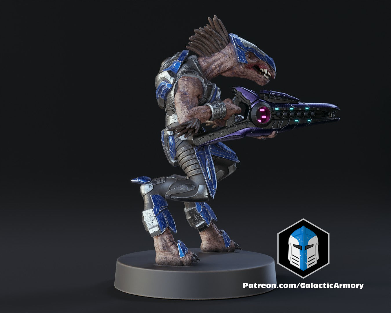 1:48 Scale Halo Jackal Miniatures - 3D Print Files