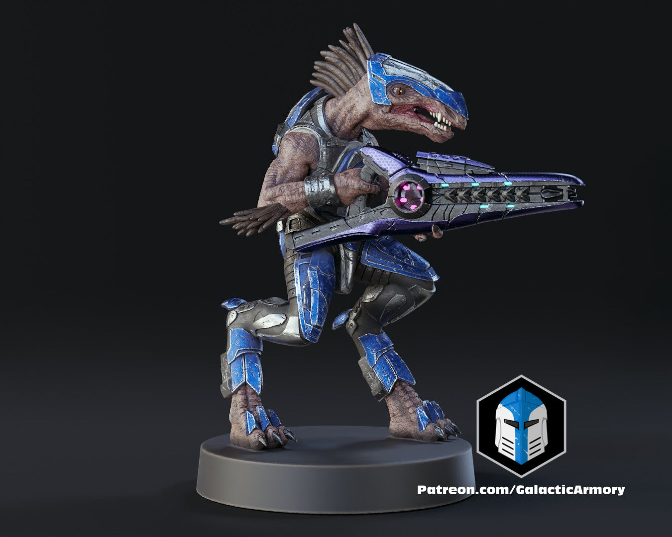 1:48 Scale Halo Jackal Miniatures - 3D Print Files