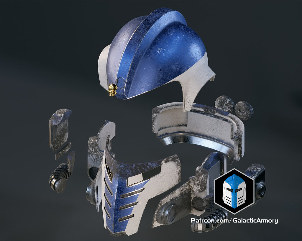 40K Galactic Armorer Helmet - 3D Print Files – Galactic Armory