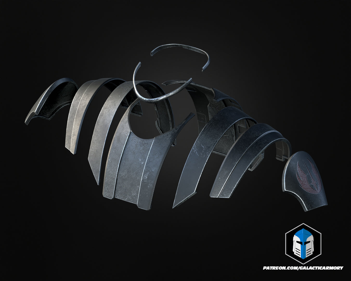 General Skywalker Armor - 3D Print Files – Galactic Armory