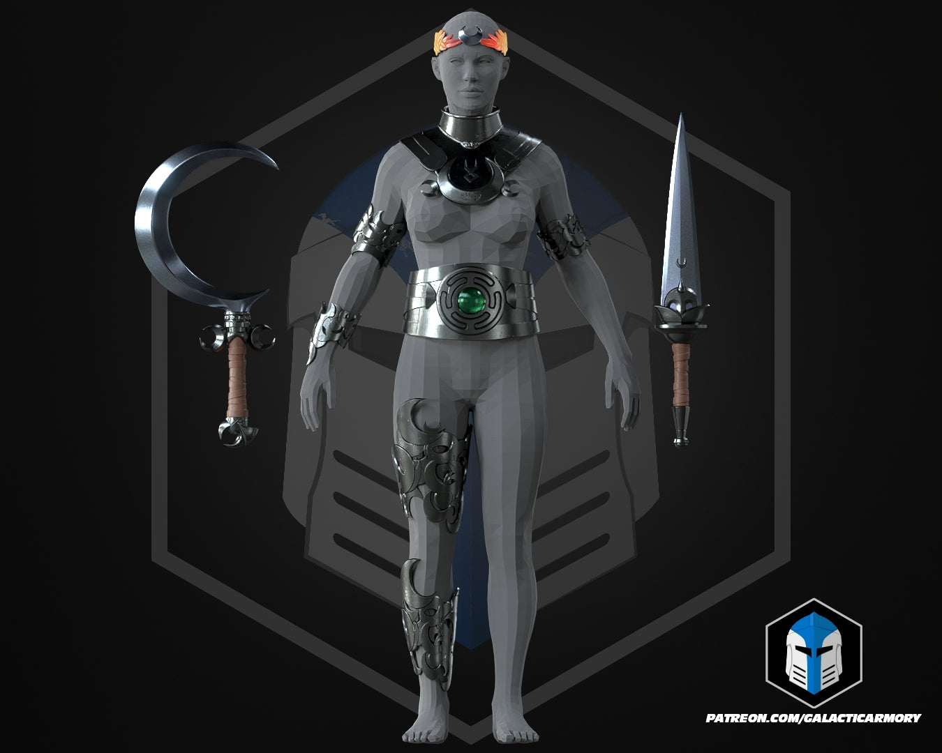 Hades 2 Melinoë Armor and Weapons - 3D Print Files