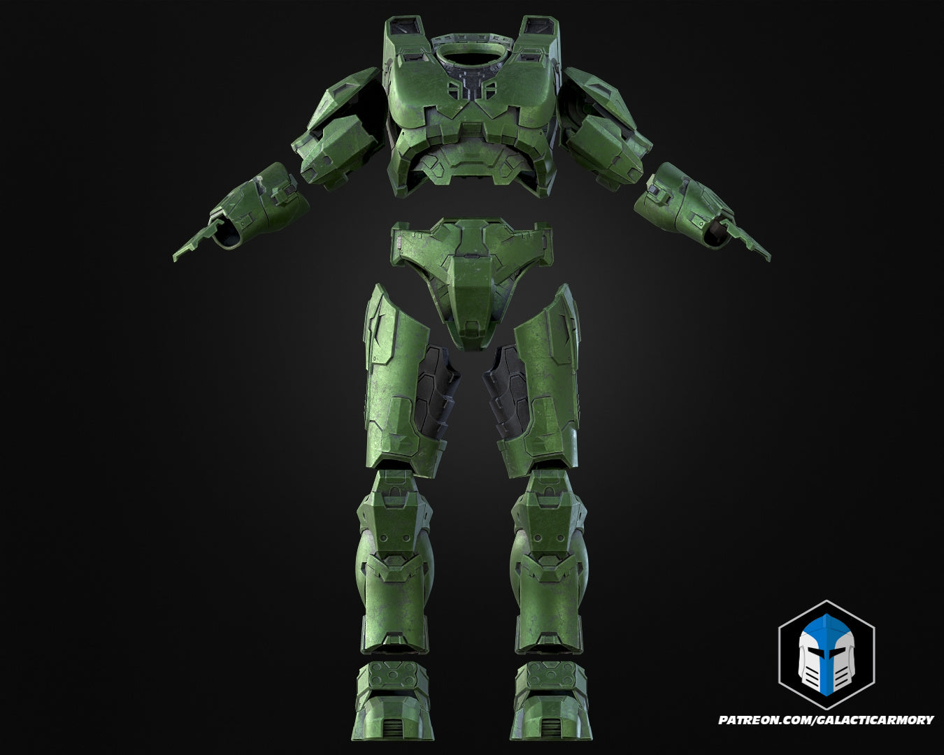 Master Chief Mark 6 Armor - 3D Print Files