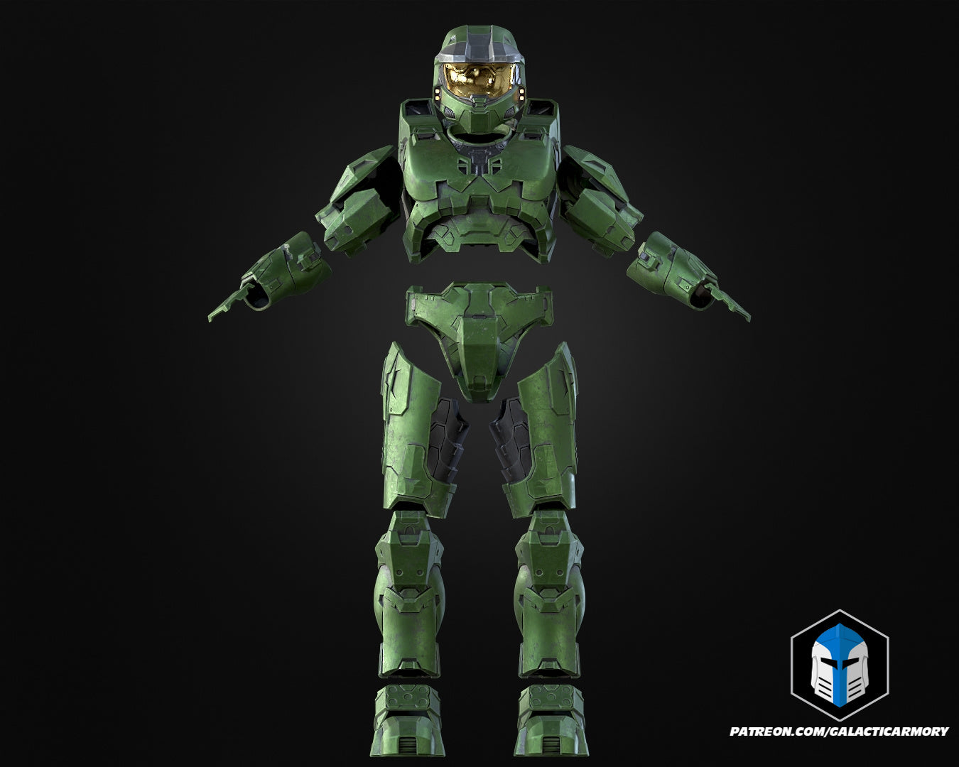 Master Chief Mark 6 Armor - 3D Print Files