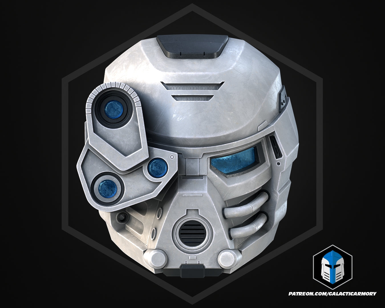 m*3様 ブロッガー3D (KONAMI) Bionicle Spartan Mashup - Kopaka Helmet - 3D Print Files