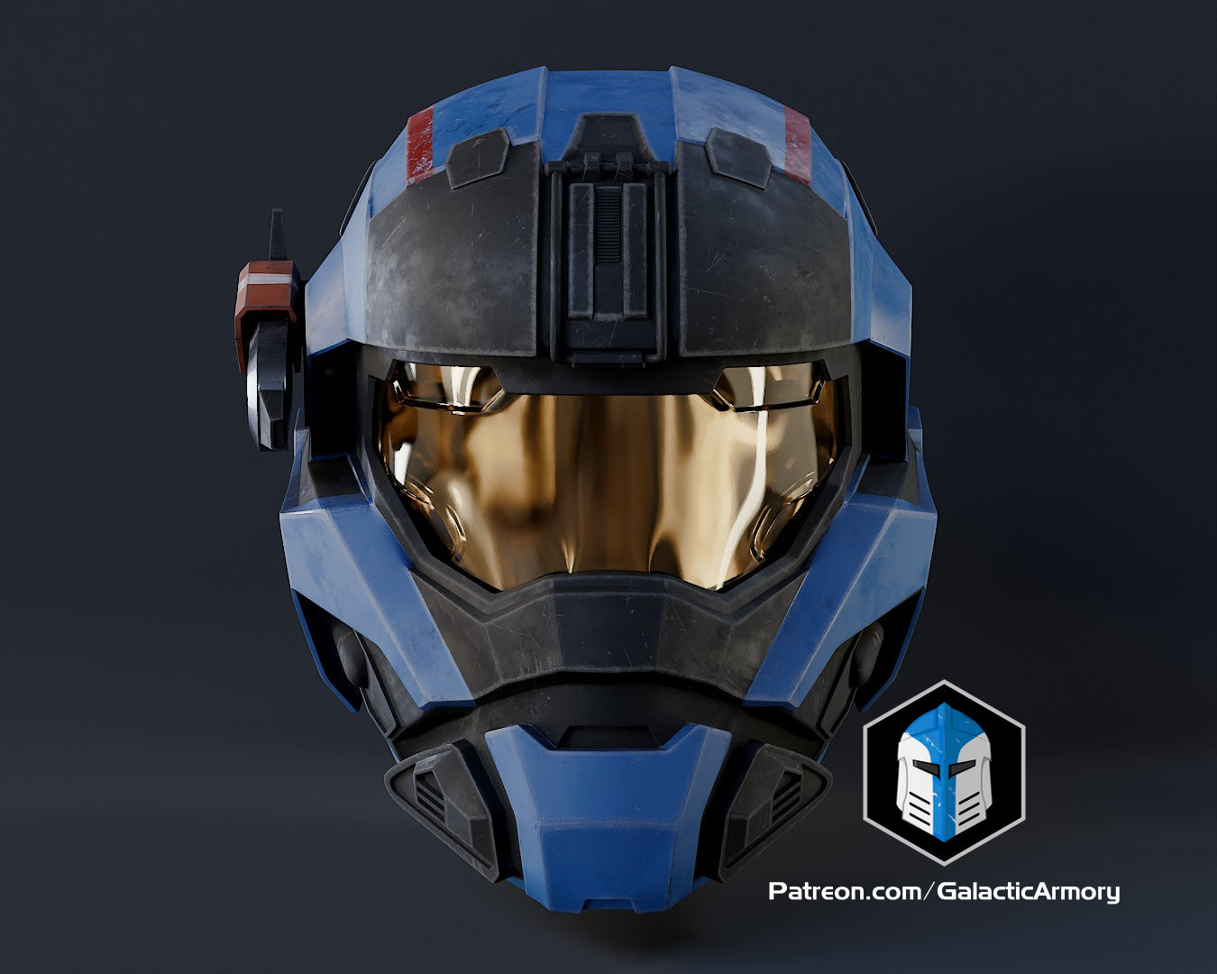Halo Reach Carter Helmet - 3D Print Files