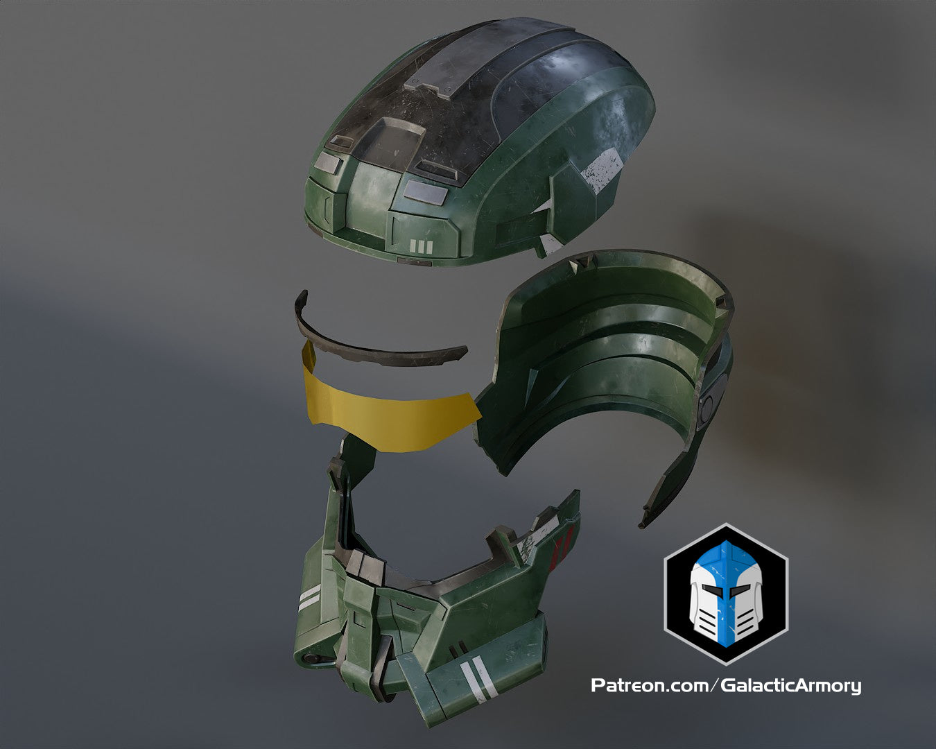 Halo EOD Helmet - 3D Print Files