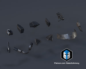 Halo Helmet Accessory Pack - 3D Print Files