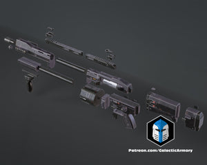 Halo Infinite Bulldog Shotgun - 3D-Druckdateien