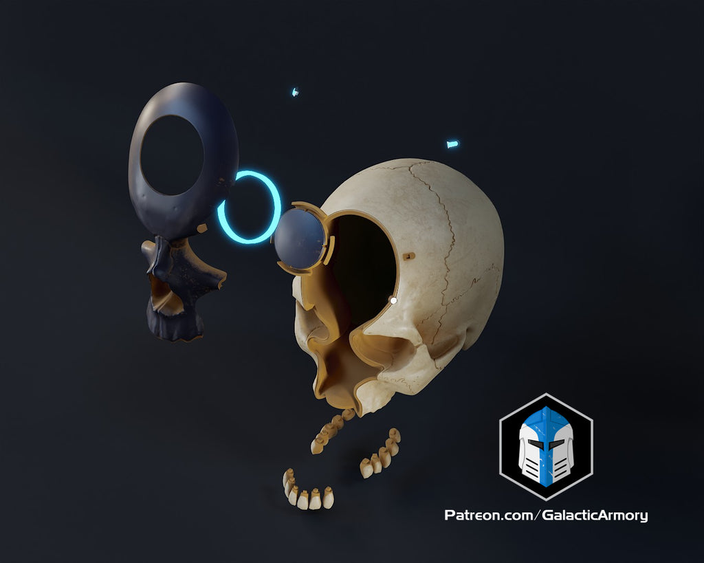 Infinite Oddball Skull - 3D Print Files – Galactic Armory