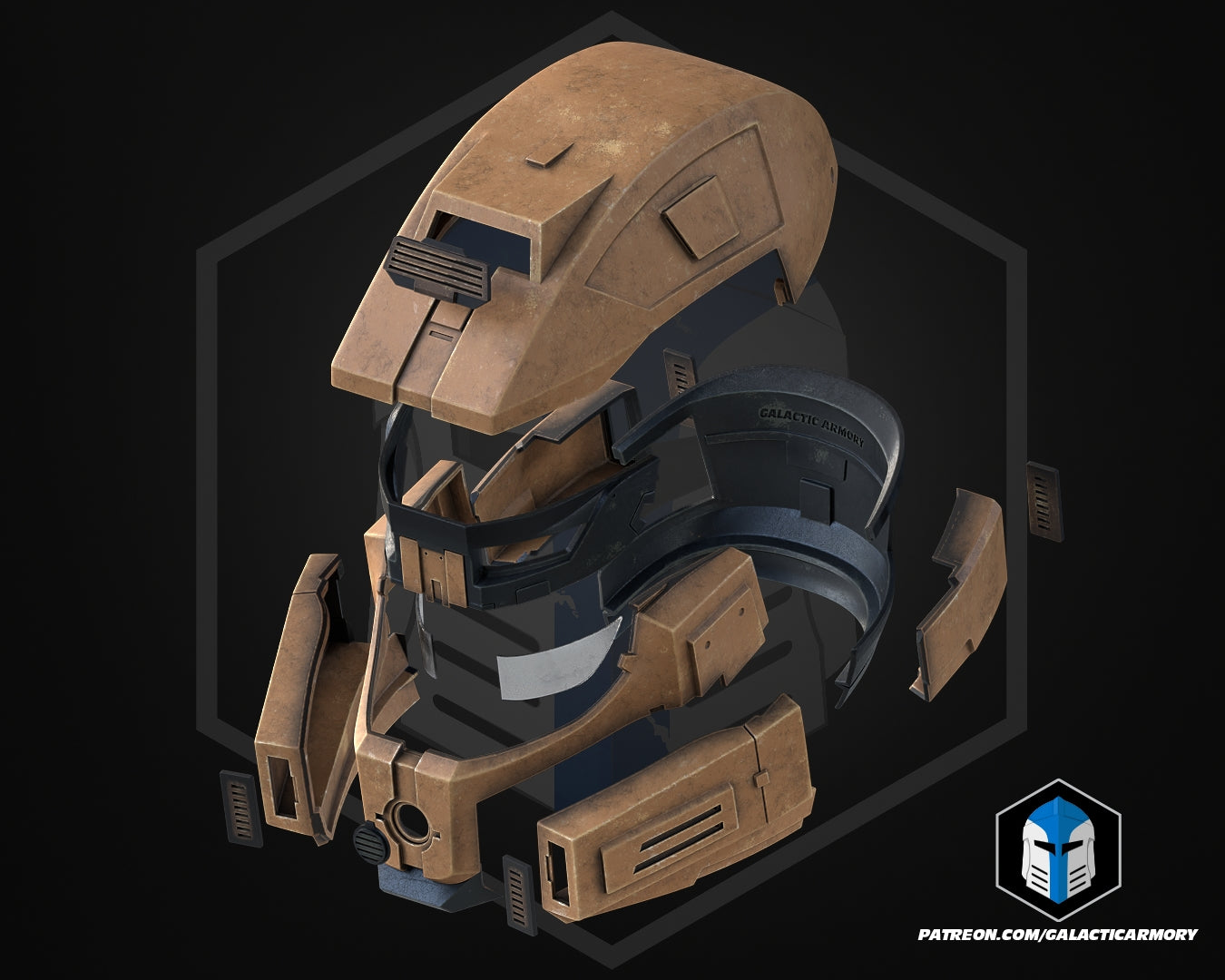 Bionicle Spartan Mashup - Pohatu - 3D Print Files