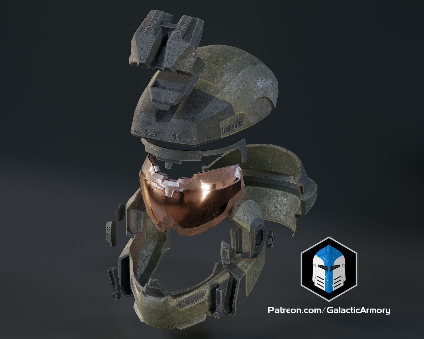 Reach Grenadier - Jorge Helmet - 3D Print Files