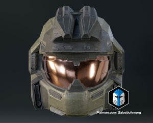 Halo Reach Grenadier - Jorge Helmet - 3D Print Files