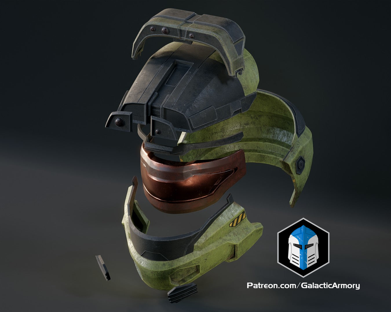 Reach Scout - Jun Helmet - 3D Print Files