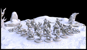 1:48 Scale Clone Trooper Army - Heavy Class - 3D Print Files