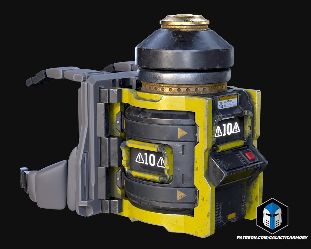 HD2 - Hellbomb Backpack - 3D Print Files – Galactic Armory