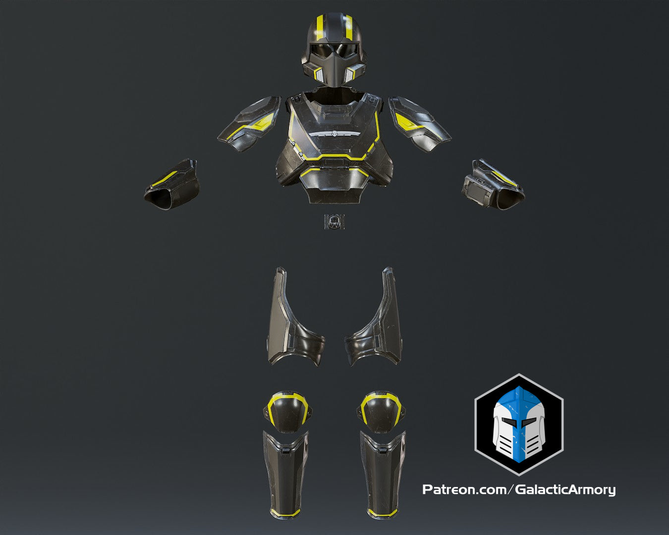 Helldivers 2 Armor - B-01 Tactical - 3D Print Files