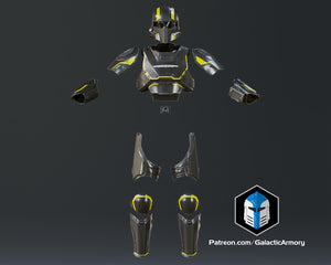 HD2 Armor - B-01 Tactical - 3D Print Files