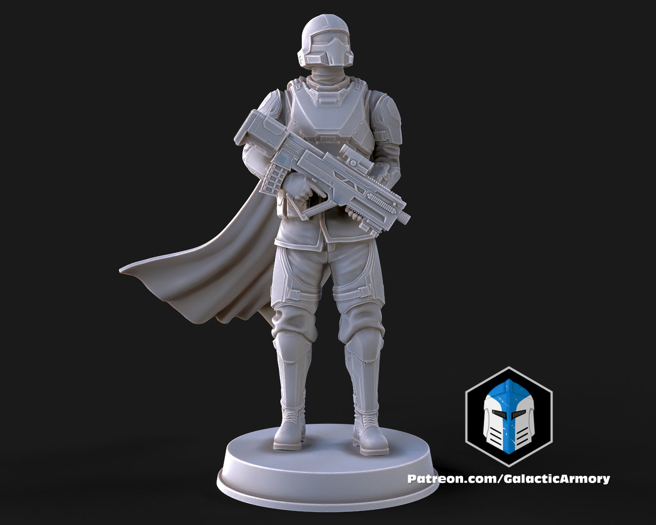 Helldiver 1:6 Scale Figurines - 3D Print Files