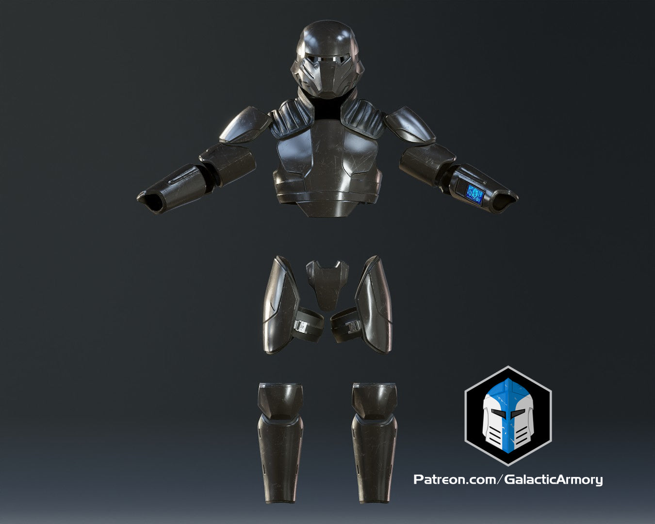 Helldivers 2 Armor - Exterminator - 3D Print Files – Galactic Armory