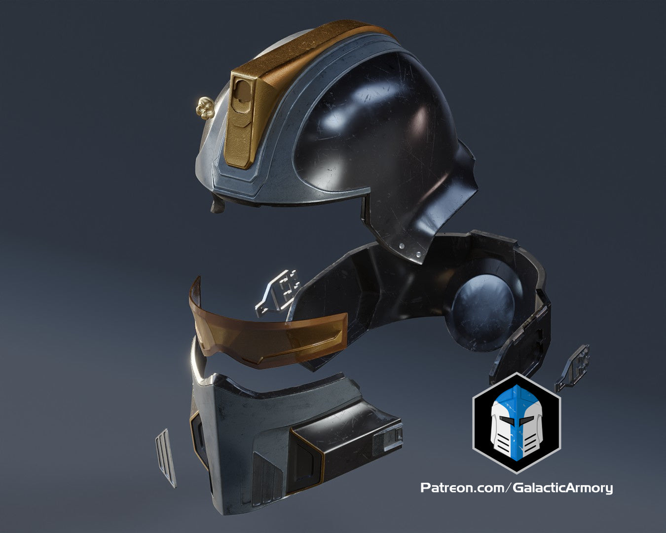 Helldivers 2 Helmet - Hero of the Federation - 3D Print Files