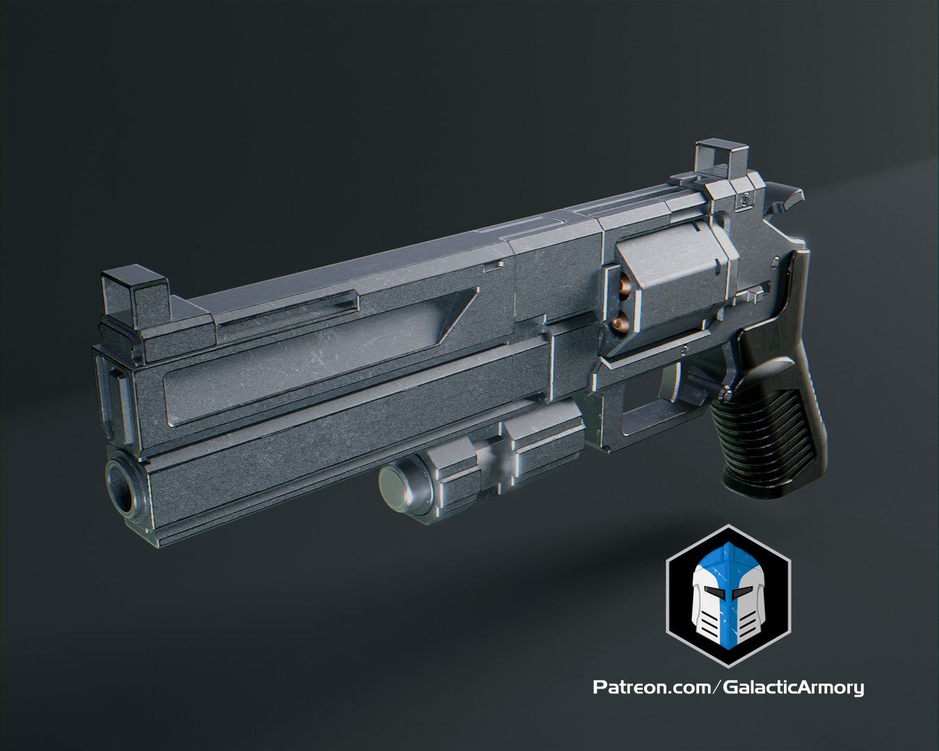 HD2 - Senator Revolver - 3D Print Files – Galactic Armory