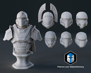 Helldivers 2 - Hero of the Federation Bust - 3D Print Files