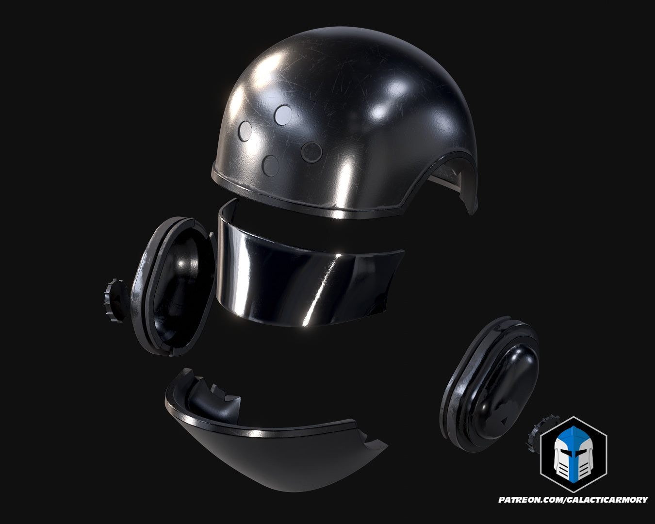 Imperial Ground Crew Helmet - 3D Print Files