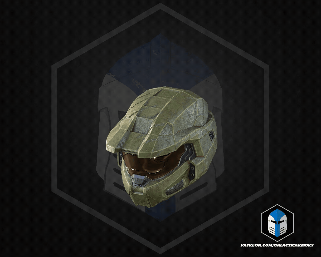 custom master chief motorcycle helmet Infinite Master Chief Helmet