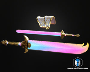 KPop Demon Hunters Rumi Armor and Swords - 3D Print Files