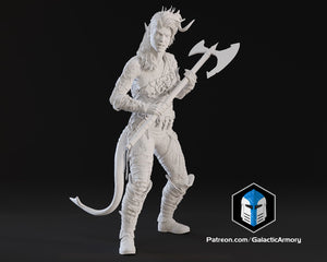 Karlach Figurine - Pose 2 - 3D Print Files