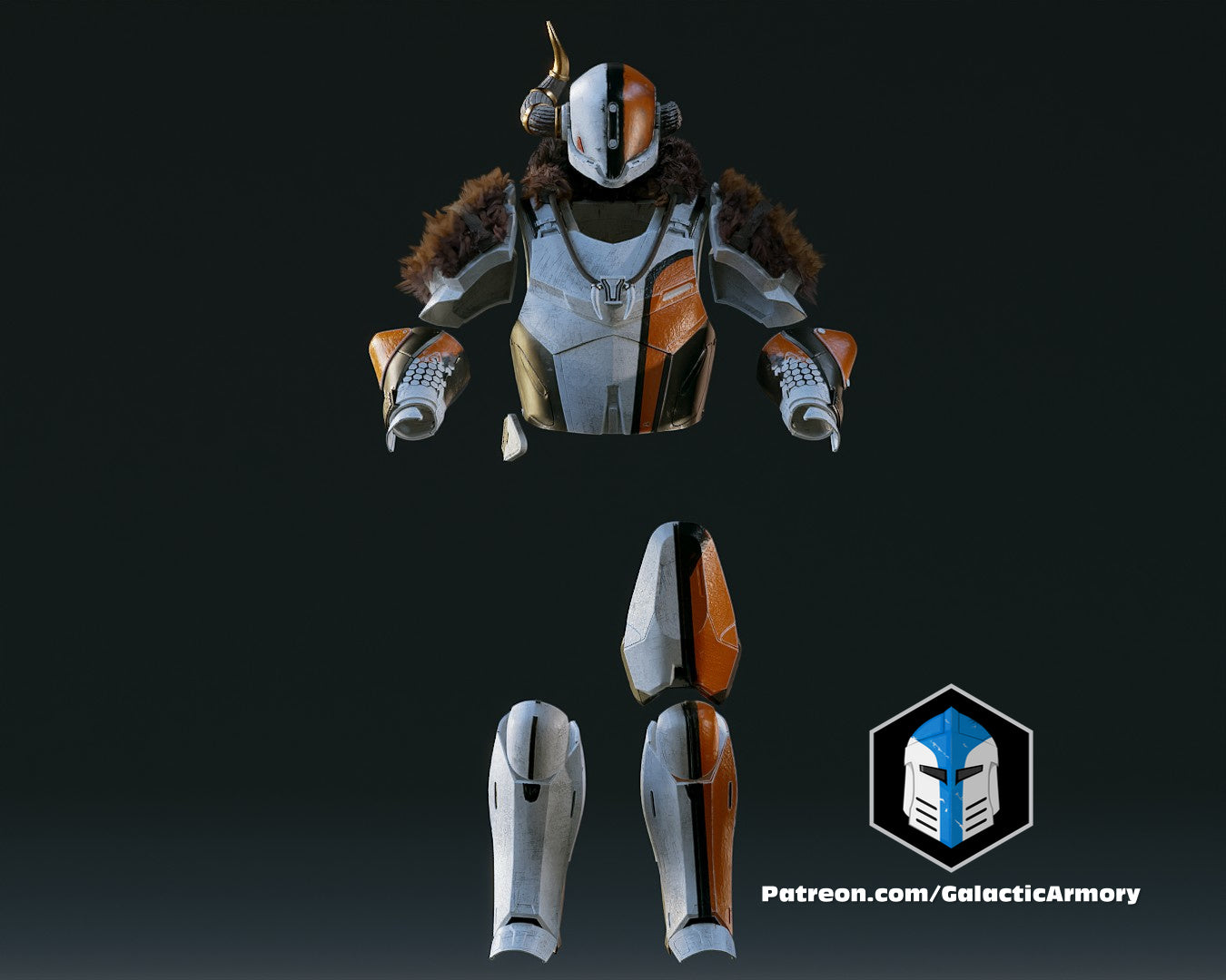 Destiny Shaxx Armor - 3D Print Files