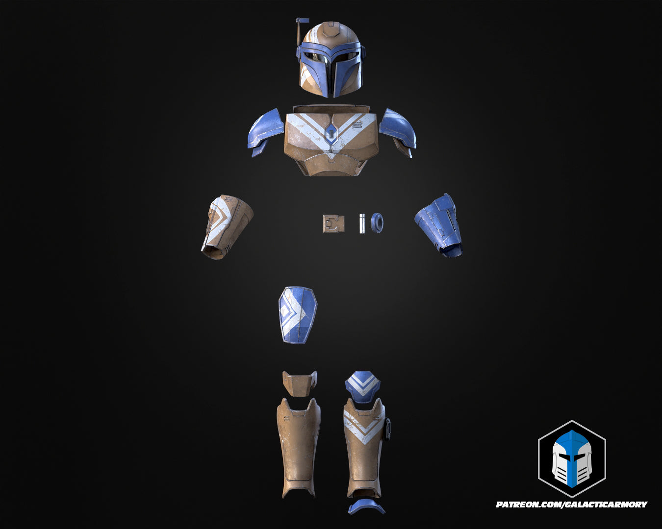 Mando Loyalty Helmet and Armor - 3D Print Files