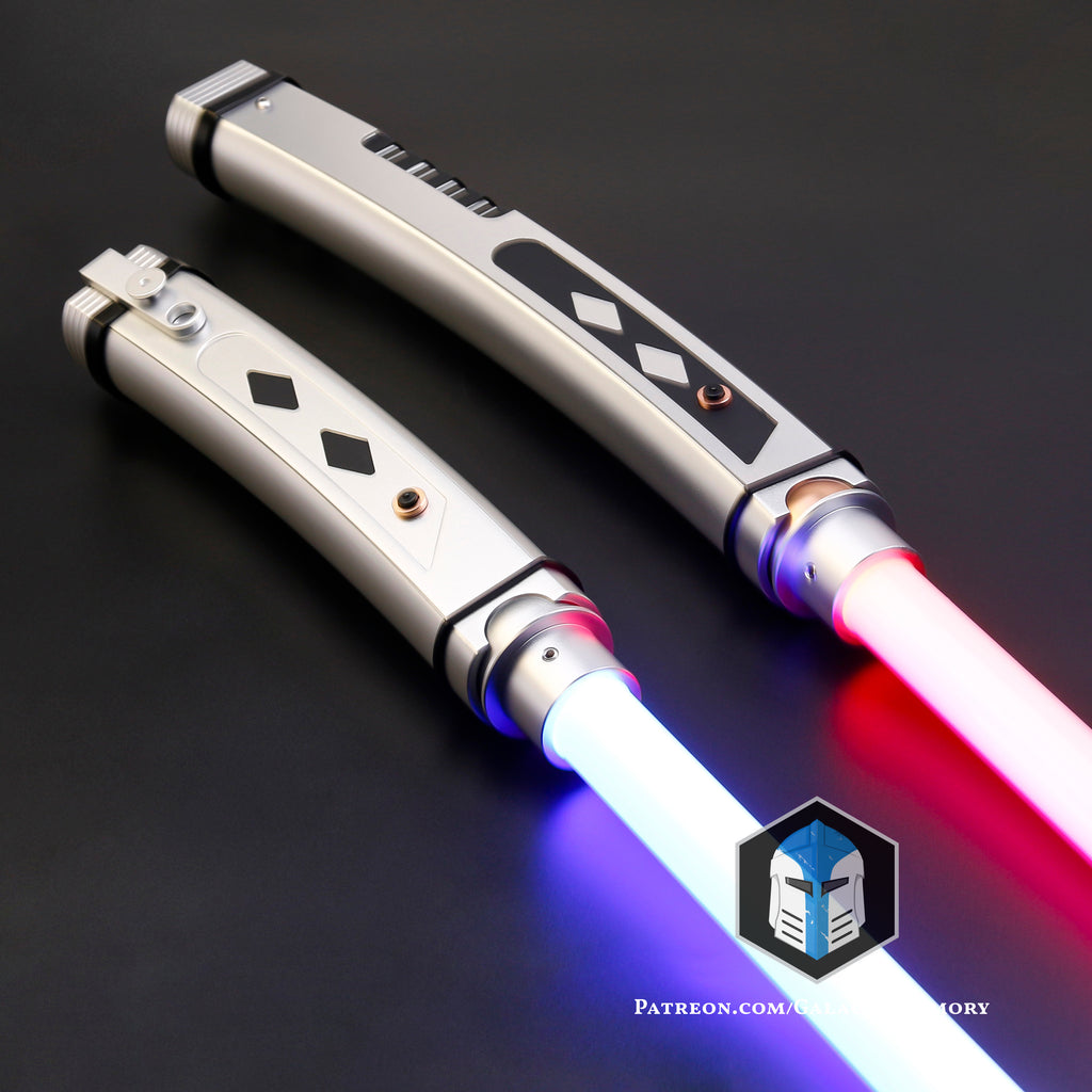 Ahsoka Tano Neopixel Lightsabers w/ Blades Lightsaber Collection