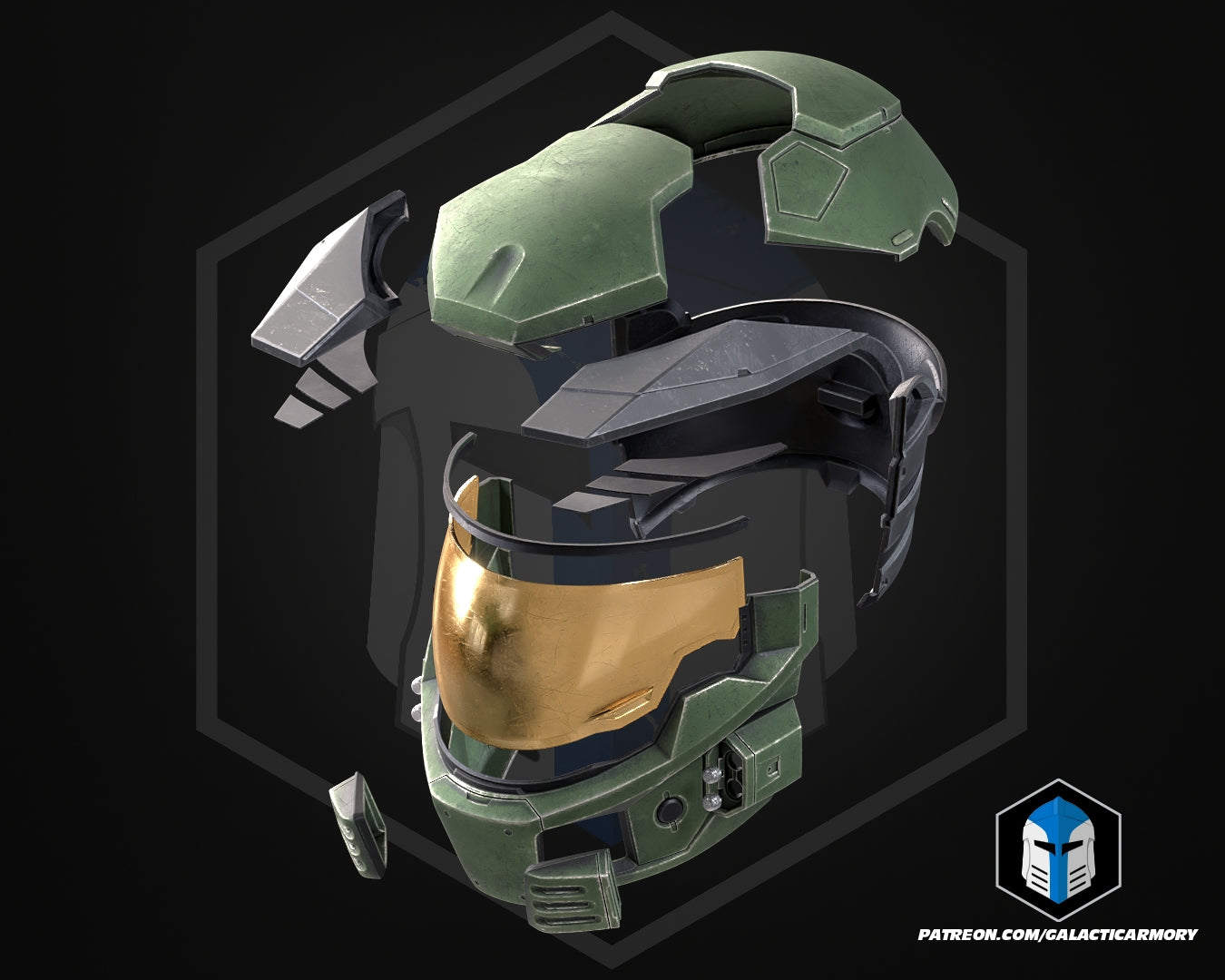 Mark 5 Campaign Evolved Helmet - 3D Print Files