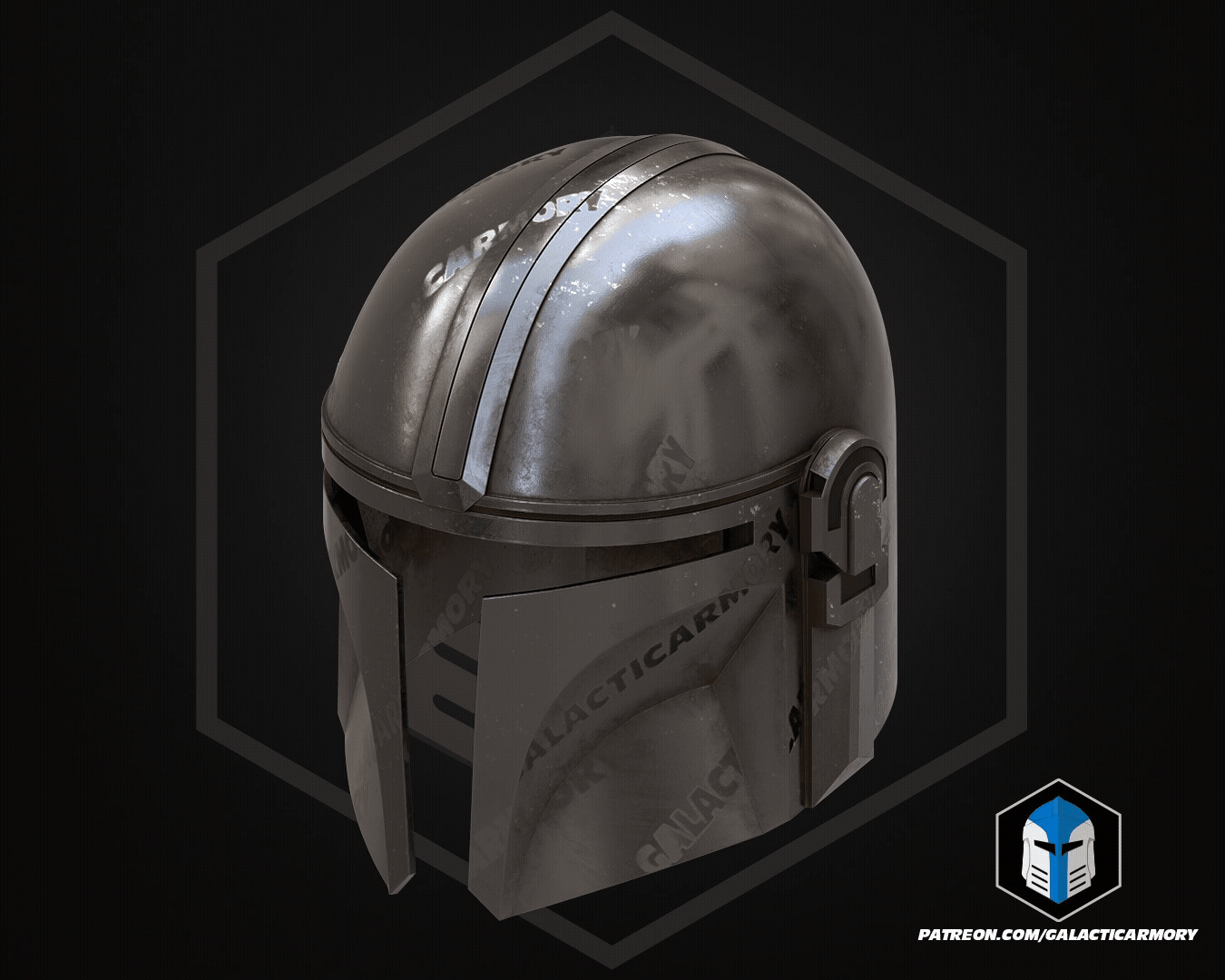 Mando Helmet - 3D Print Files – Galactic Armory
