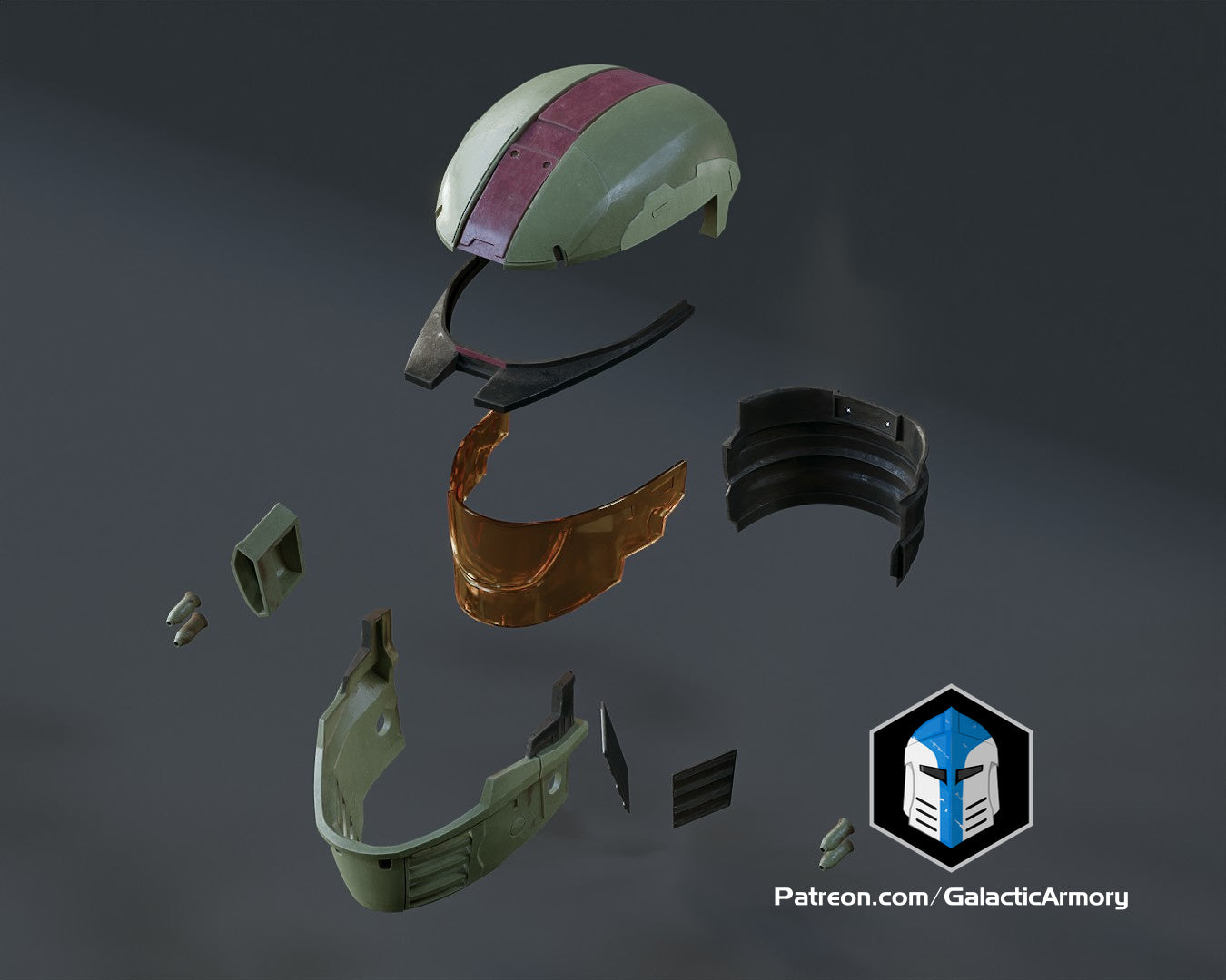 Halo Mark 4 Spartan Helmet - 3D Print Files