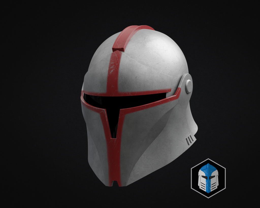 Bartok Medieval Captain Fordo Helmets - 3D Print Files – Galactic Armory