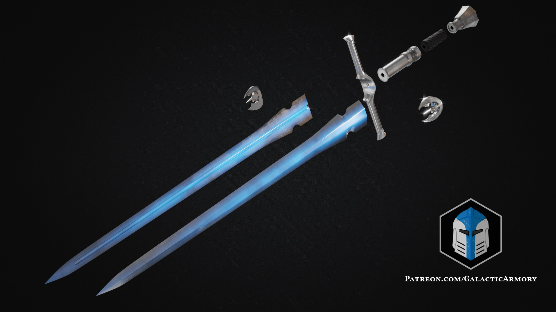 Bartok Medieval Skywalker Sword - 3D Print Files