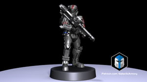 Halo Alpha 9 ODST-Miniaturen im Maßstab 1:48 - 3D-Druckdateien